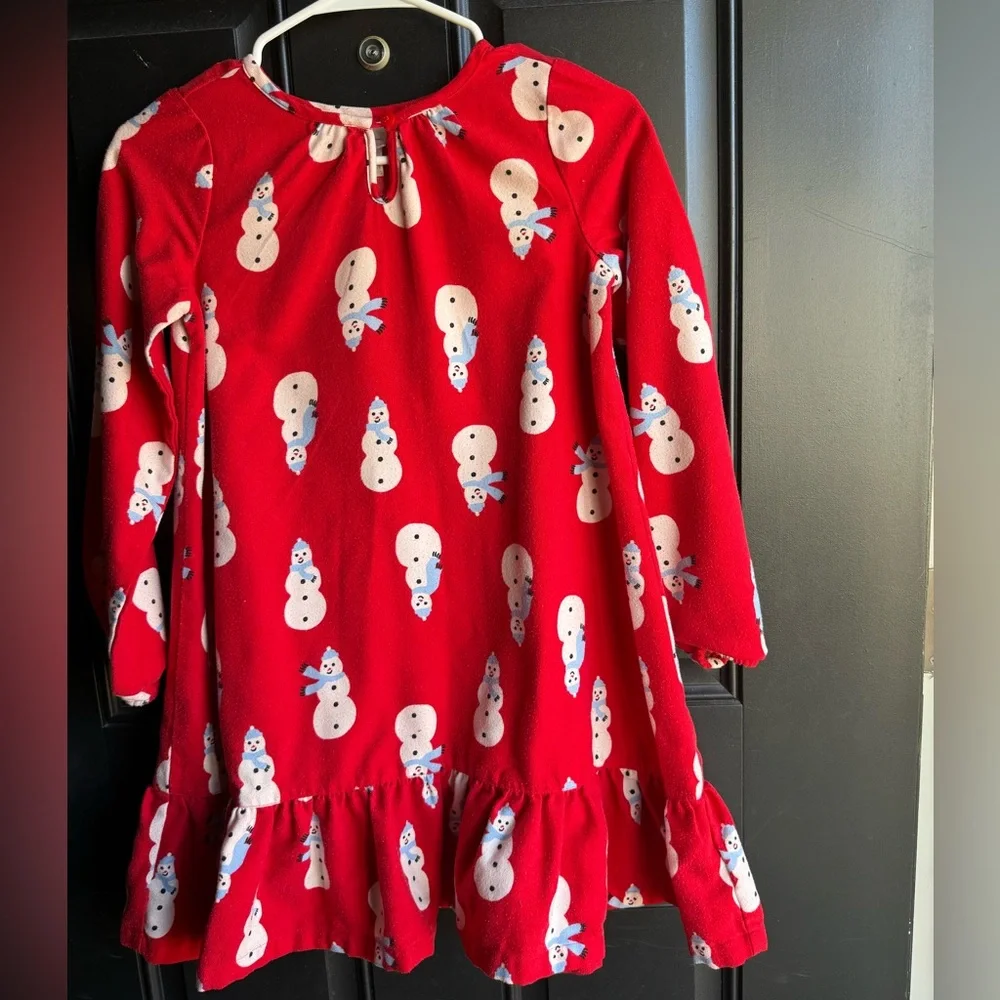 Hanna Andersson girls Winter sleepwear long sleeve pajama dress Bundle Size 10 - Picture 9 of 16